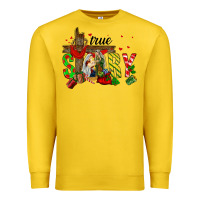 Lemon True Story Holy Family Premium Sweatshirt - FaDigitalArtStudio
