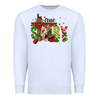 White True Story Holy Family Premium Sweatshirt - FaDigitalArtStudio