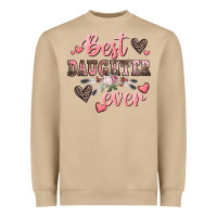 Best Daughter Ever Mother's Day Heavyweight Sweatshirt | Teevron