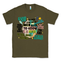Army Green mens mental health matters Classic Tee - Artiststas