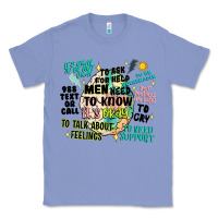 Colony Blue mens mental health matters Classic Tee - Artiststas