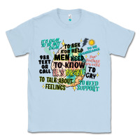 Dusty Blue mens mental health matters Classic Tee - Artiststas