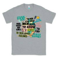 Heather Grey mens mental health matters Classic Tee - Artiststas