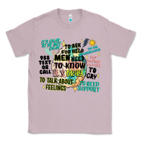 Lilac mens mental health matters Classic Tee - Artiststas