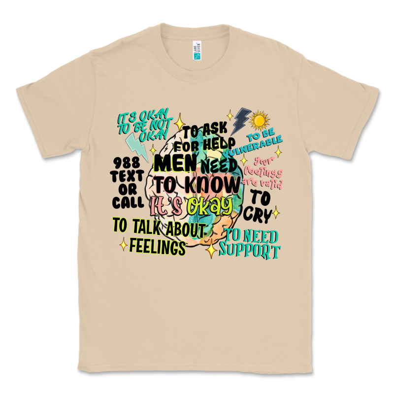 Mens Mental Health Matters Classic Tee by Artiststas | Teevron