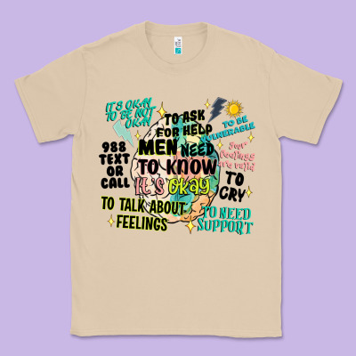 Mens Mental Health Matters Classic Tee Designed By Artiststas