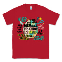 Red mens mental health matters Classic Tee - Artiststas