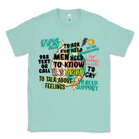 Seafoam mens mental health matters Classic Tee - Artiststas