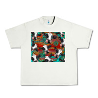 Pistachio holstein cows with gemstone Urban Heavy Tee - BarkalooDesign
