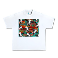 White holstein cows with gemstone Urban Heavy Tee - BarkalooDesign