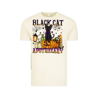 Vintage Arctic black cat apothecary Vintage Tee - BarkalooDesign
