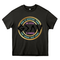 Asphalt be still and know Heavy Core Tee - MaliasSmallBusiness