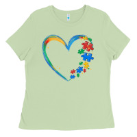 Autism Heart Ladies Tee | Teevron