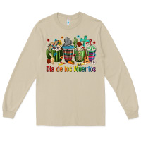 Mushroom Mexican Dia De Los Muertos Coffee Cups Long Sleeve Tee - texasbilliewilder