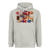 Moon Dust postal worker coffee cups Heavyweight Hoodie - FaDigitalArtStudio