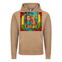 Vintage Coffee hundred percent latina strong woman Vintage Hoodie - Jasminsmagicworld