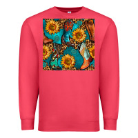 Cardinal western cowboy boot seamless pattern Premium Sweatshirt - BundleAndBundleShop