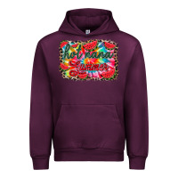 Mauve Wine Hot nana summer Urban Hoodie - RacoonDesign