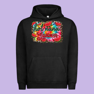 Hot Nana Summer Urban Hoodie Designed By Racoondesign