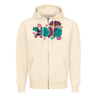 Sandshell Xoxo Valentine's Day turquoise gemstone Zipper Hoodie - FaDigitalArtStudio