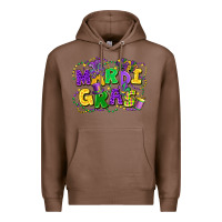 Chestnut mardi gras Premium Hoodie - FaDigitalArtStudio
