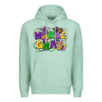 Seafoam mardi gras Premium Hoodie - FaDigitalArtStudio