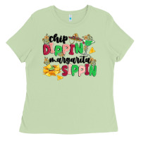 Matcha chip dippin' margarita sippin Ladies Tee - MaliasSmallBusiness