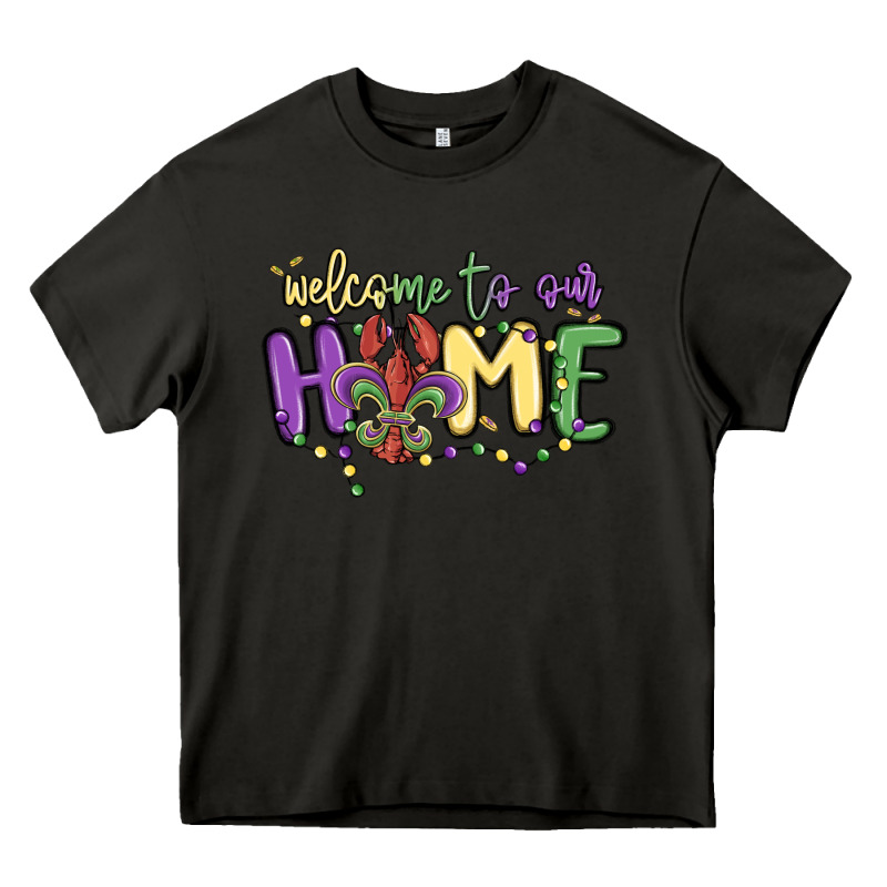 Welcome To Our Home Heavy Core Tee by MaliasSmallBusiness | Teevron