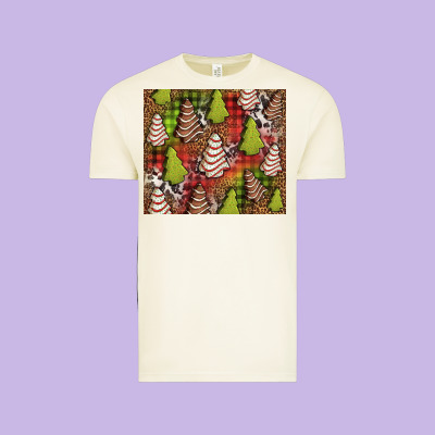 Christmas Cakes Western Vintage Tee Designed By Jasminsmagicworld