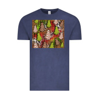 Vintage Denim Christmas cakes western Vintage Tee - Jasminsmagicworld