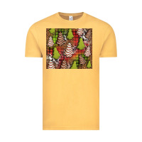 Vintage Mustard Christmas cakes western Vintage Tee - Jasminsmagicworld
