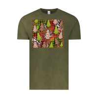 Vintage Olive Christmas cakes western Vintage Tee - Jasminsmagicworld