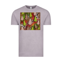Vintage Zinc Christmas cakes western Vintage Tee - Jasminsmagicworld