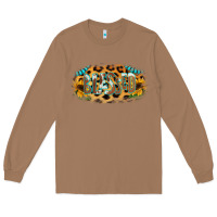 Toasted Coconut Blessed Sunflower Gemstone Long Sleeve Tee - RanaPortraitStore