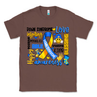 Chestnut down syndrome awareness typography Classic Tee - Artiststas