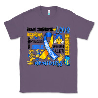 Lavender down syndrome awareness typography Classic Tee - Artiststas