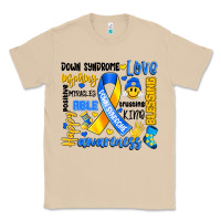 Mushroom down syndrome awareness typography Classic Tee - Artiststas