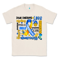 Natural down syndrome awareness typography Classic Tee - Artiststas