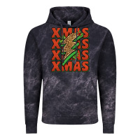 Cloud Black xmas lightning bolt Vintage Hoodie - Jasminsmagicworld