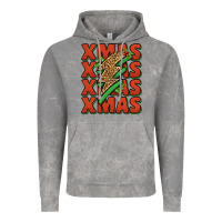 Cloud Rock xmas lightning bolt Vintage Hoodie - Jasminsmagicworld