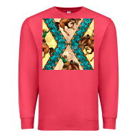 Cardinal native american aztec seamless pattern 6 Premium Sweatshirt - BundleAndBundleShop