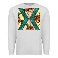 Dove Grey native american aztec seamless pattern 6 Premium Sweatshirt - BundleAndBundleShop