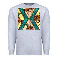 Heather Grey native american aztec seamless pattern 6 Premium Sweatshirt - BundleAndBundleShop