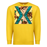 Lemon native american aztec seamless pattern 6 Premium Sweatshirt - BundleAndBundleShop