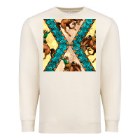 Sandshell native american aztec seamless pattern 6 Premium Sweatshirt - BundleAndBundleShop