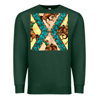 Sports Green native american aztec seamless pattern 6 Premium Sweatshirt - BundleAndBundleShop