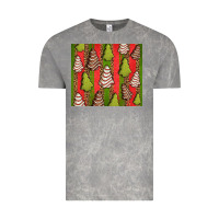 Cloud Rock Christmas cakes leopard Vintage Tee - Jasminsmagicworld