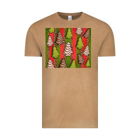Christmas Cakes Leopard Vintage Tee | Teevron