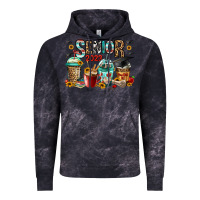 Cloud Black senior 2023 coffee cups Vintage Hoodie - Jasminsmagicworld