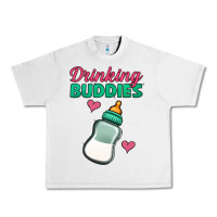 Lunar Rock drinking buddies baby bottle Urban Heavy Tee - Jasminsmagicworld